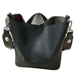 FIND KAPOOR Pingo Bag 20 Black Pearl Edition Bucket Crossbody Bag